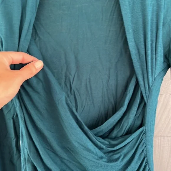 Anthropologie Velvet sweetheart neckline top! - Picture 3 of 7